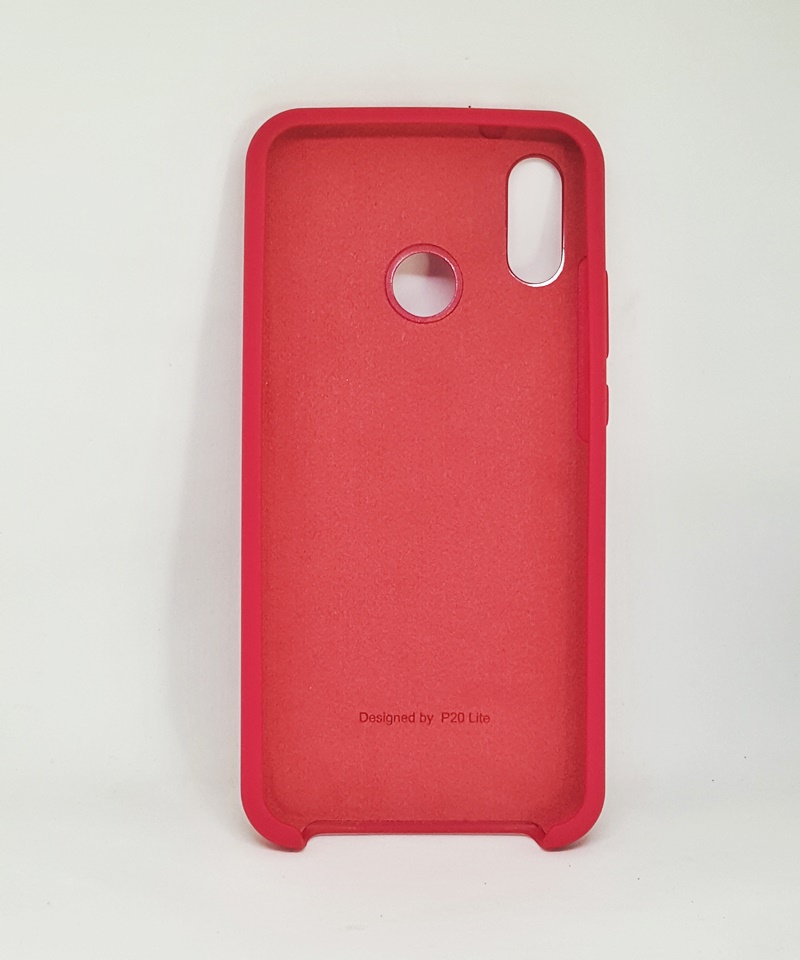 Чохол Silicone Case для Huawei P20 Lite (Bordo)-1